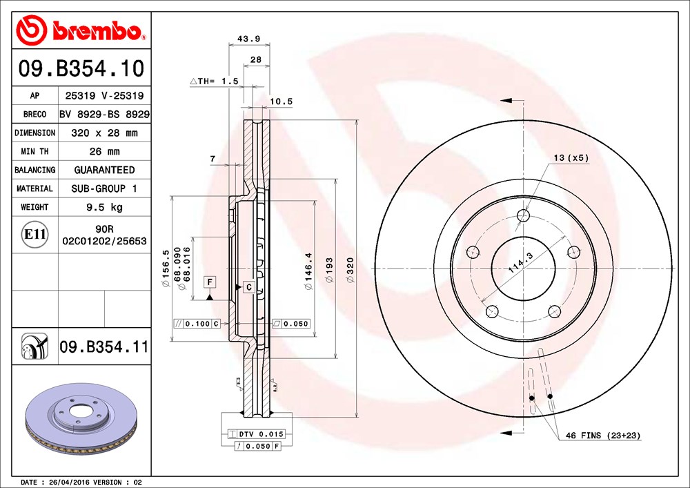 BREMSKB065